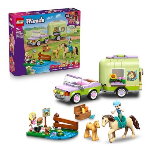 LEGO Friends remolque con caballo y potrillo 42219