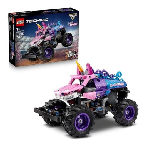 LEGO Technic Monster Jam Sparkle Smash con motor manual 42220