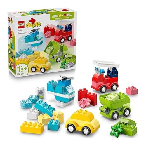LEGO Duplo vehículos de construcción de colores 10474