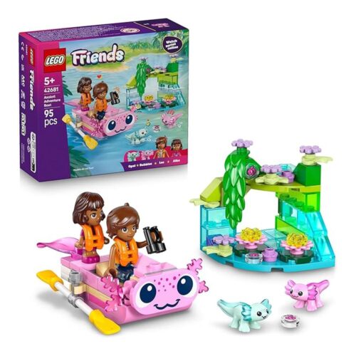 LEGO Friends aventuras en el barco ajolote 42681
