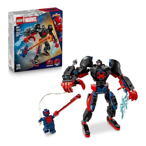LEGO Marvel Armadura Robótica Miles Morales vs Spider-man 76337