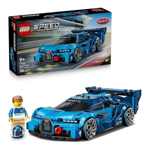LEGO Speed Champions Hiperdeportivo Bugatti Vision GT azul 77253