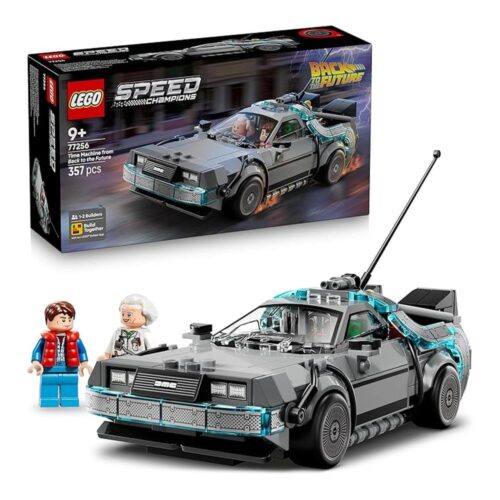 LEGO Speed Champions maquina del tiempo Regreso al futuro 77256