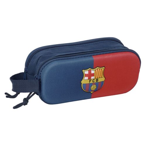 Safta portatodo FCB con escudo 3D y doble cremallera 822584512