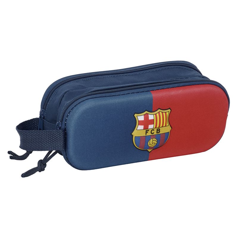 Safta portatodo FCB con escudo 3D y doble cremallera 822584512
