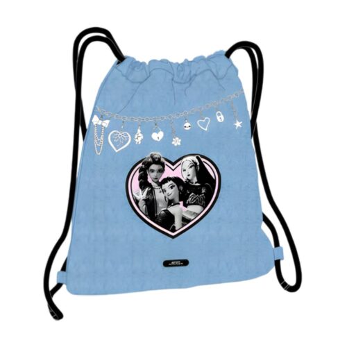 Safta Mochila Saco celeste Las guerreras K-pop Demon Hunters 642651196