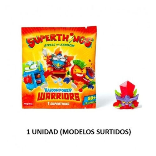 SuperThings Kazoom Power Warriors sobre individual de la serie 17 Magic Box CB/43431