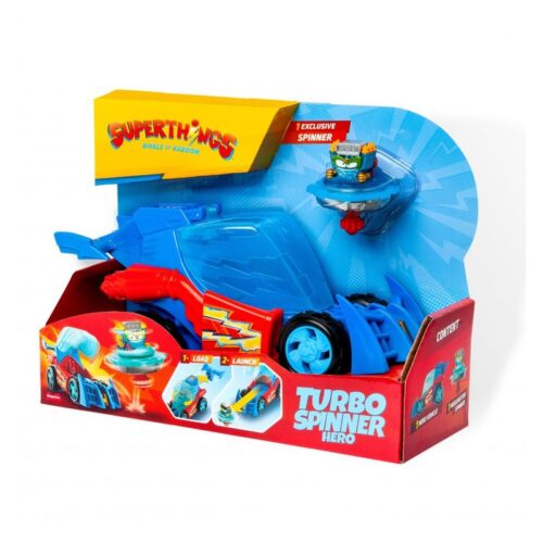 SuperThings Kaboom Power Warriors vehículo turbo spinner hero AZ serie 17 Magic Box CB/49228 az