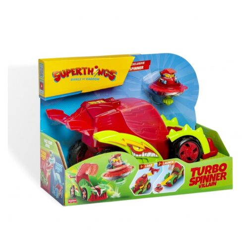 SuperThings Kaboom Power Warriors vehículo turbo spinner villain RJ serie 17 Magic Box CB/49242 rj