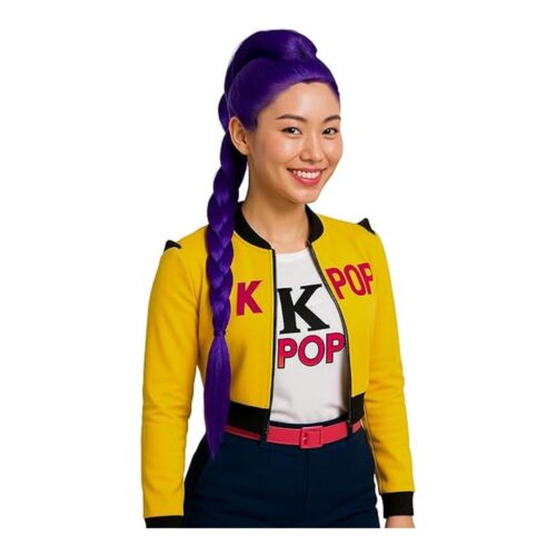 Guirca Peluca Mystic Braid Unisex Morada 48172