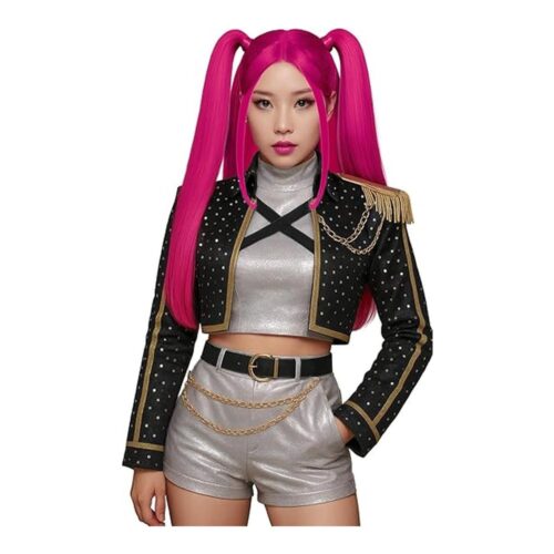 Guirca Peluca Pink Charm Rosa 48174