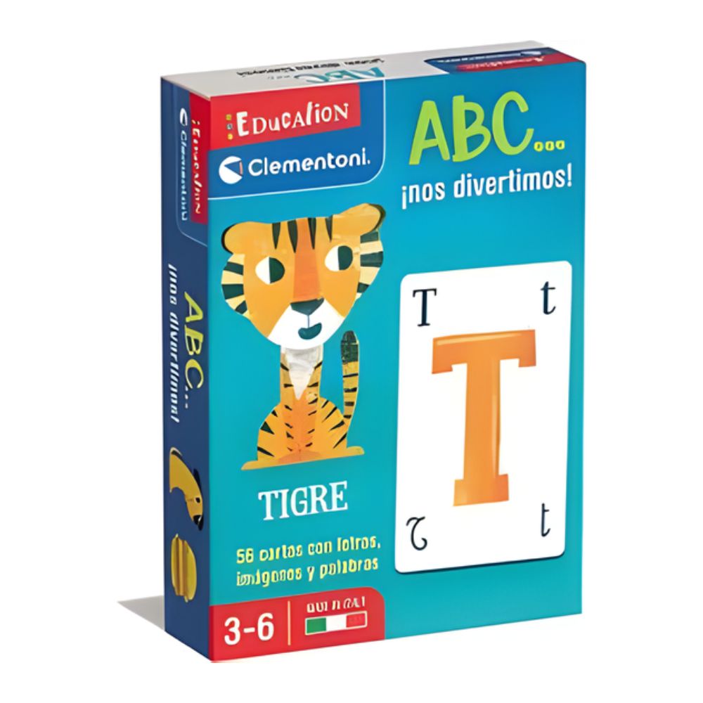 Aprende el abecedario juego educativo ABC con imagenes y letras