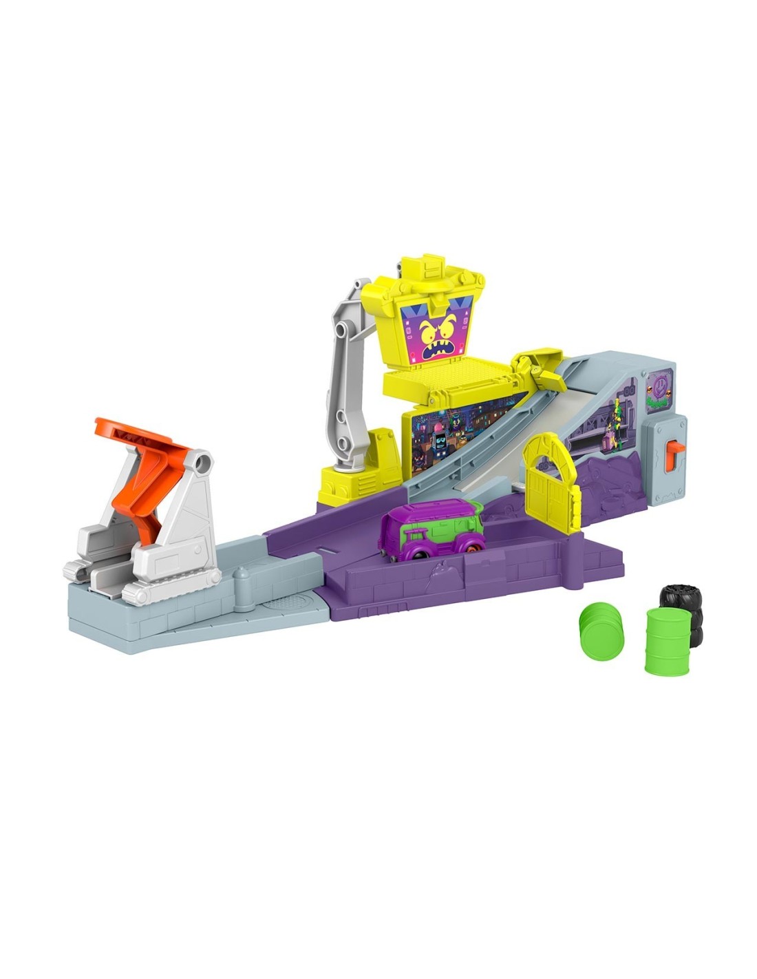 Pista Legión de Zoom Batwheels Fisher-Price con Lanzador HNP07 - Imagen 3