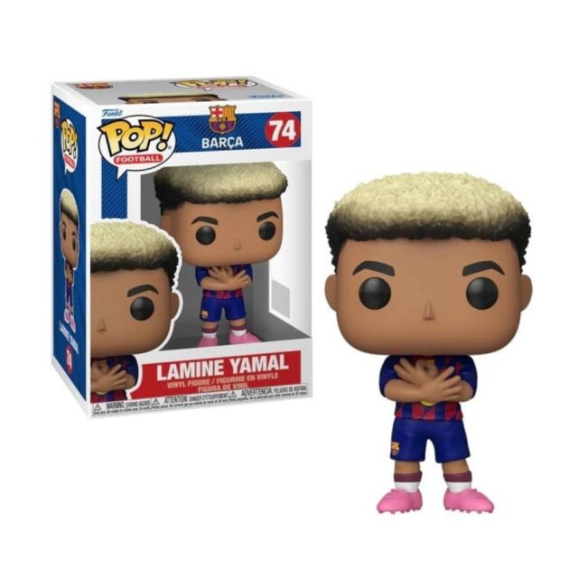 Funko POP! Barça Lamine Yamal celebrando un gol 93701