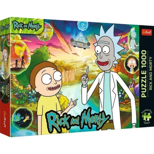 Puzzle 1000 piezas de Rick & Morty de la marca Trefl 10838
