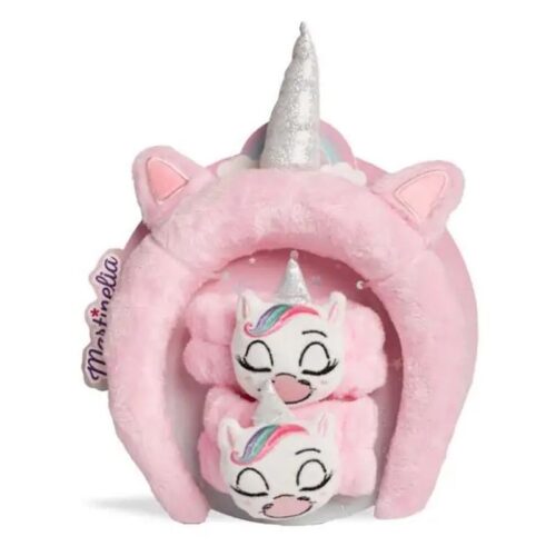 Aquarius Cosmetics Martinelia diadema y pulseras de unicornio en color rosa 56040