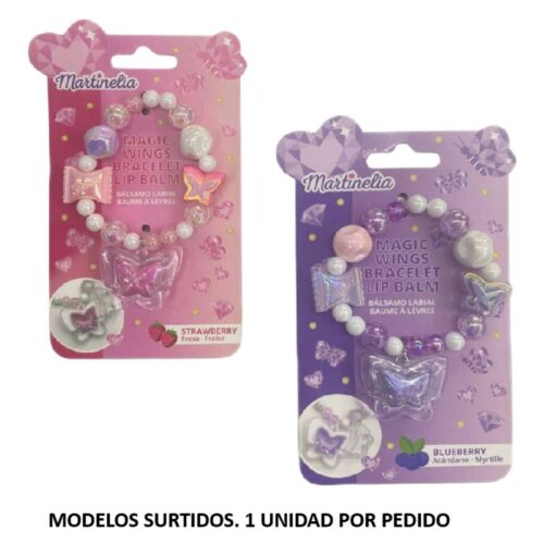 Aquarius Cosmetics Martinelia brazalete mágico con abalorios y bálsamo labial 99102