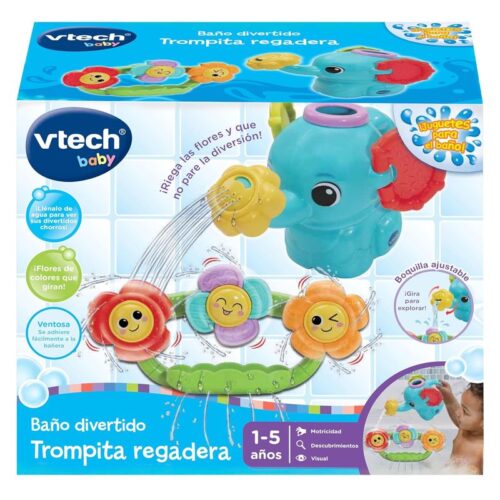 Vtech baño divertido trompita regadera para trabajar la motricidad 80-579122