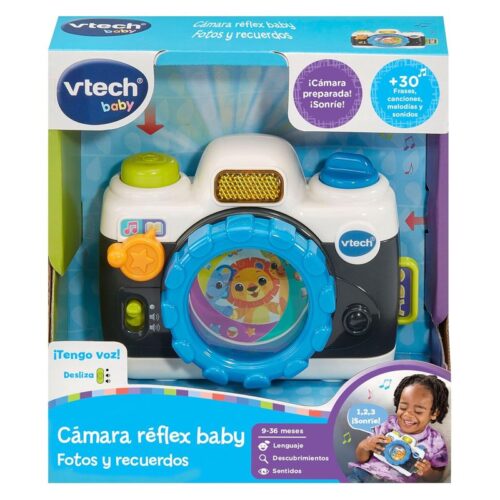 VTech cámara réflex baby fotos y recuerdos juguete vintage con sonido 80-586322