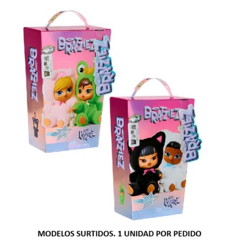 MGA Bratz Bratziez caja sorpresa con peluche y accesorios diferentes modelos 253419