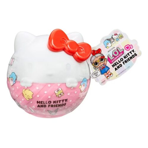 MGA LOL bola sorpresa Hello Kitty con mini muñeca y accesorios para crear tu propio look 523840