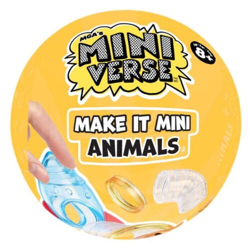 MGA Miniverse bola sorpresa Animals set con accesorios para crear tu propio hábitat 531739