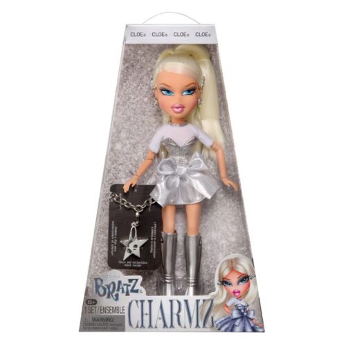 MGA muñeca Bratz Charmz Cloe con vestido brillante y pulsera con charm de estrella 599333