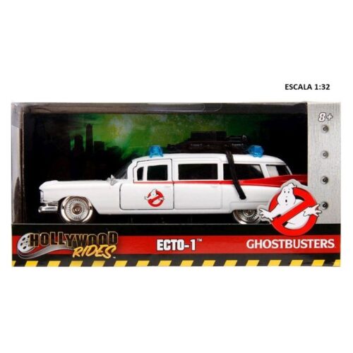 Simba coche Jada los cazafantasmas Ecto-1 réplica metal escala 1:32 9399748314R0