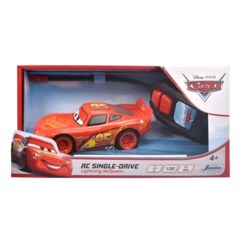 Simba Cars coche Jada radiocontrol Rayo McQueen de disney escala 1:32 203081008ACT