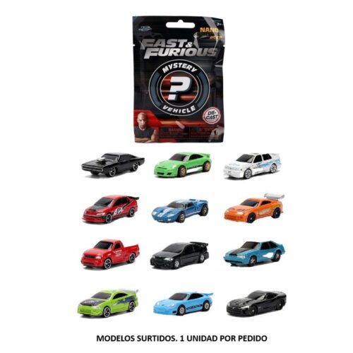 Simba Fast & Furious sobre sorpresa coche nano rider basados en las películas (modelos surtidos) 9336347314R0
