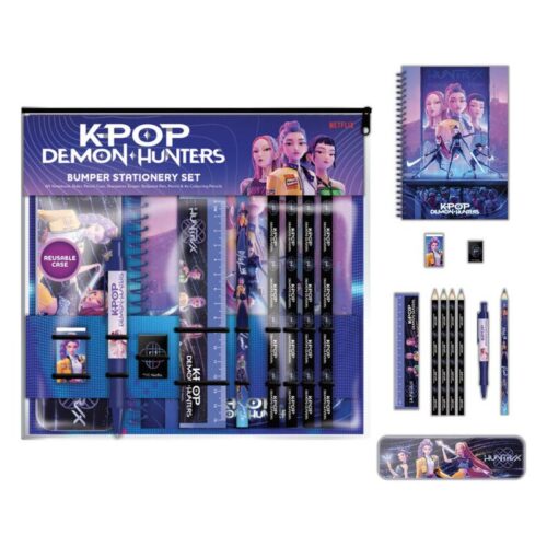 Set de papelería con cuaderno A5 K-Pop Demon Hunters SR2511069