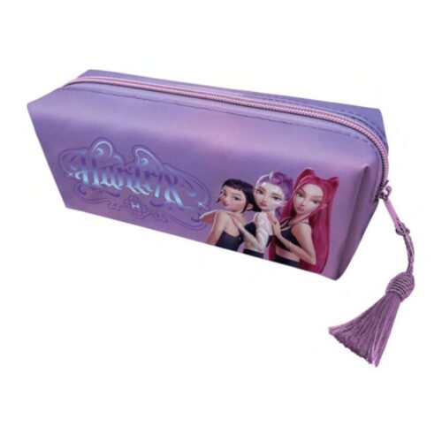 Estuche portatodo Huntrix K-Pop Demon Hunters morado SR2511459