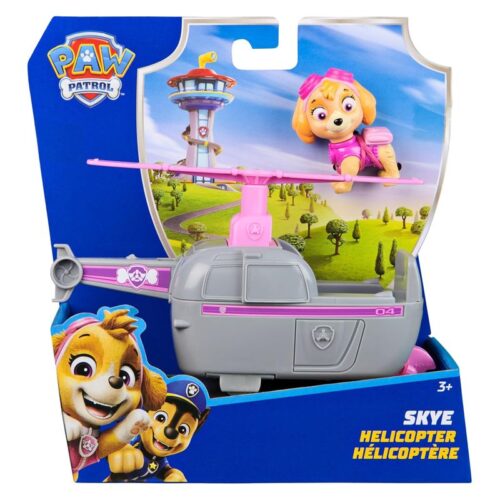 Spin Master Paw Patrol figura Skye con helicóptero de rescate en color rosa 6071211