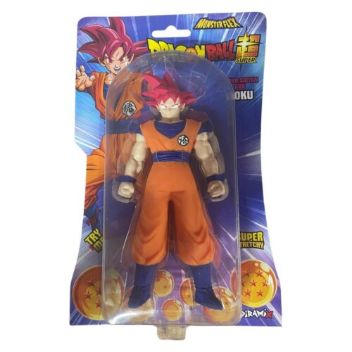 Bizak Mosterflex figura Super Saiyan God Goku personaje de anime dragon ball 64390230-03