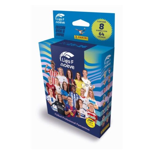 Ecoblíster con ocho sobres Liga F 25-26 Panini 005514KBE8