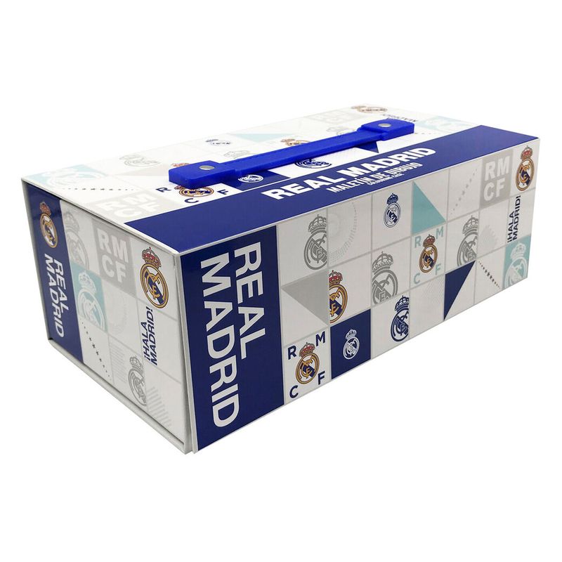 Maletín de dibujo del Real Madrid con 44 piezas CYP GS92-52RM
