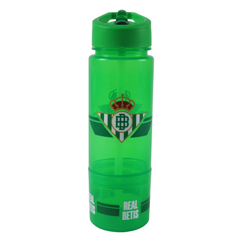 Cantimplora Real Betis 450ml con compartimento para snack B96-21BT