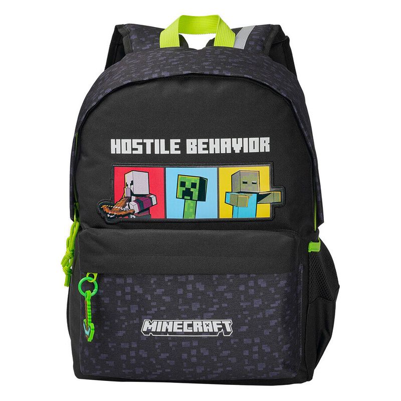 Mochila adaptable a carrito Minecraft Hostile Behavior 43cm CYP MC66-06MF