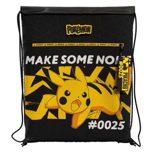 Saco Pikachu Twilight Champions Pokemon 42cm con cremallera MC20-43PK