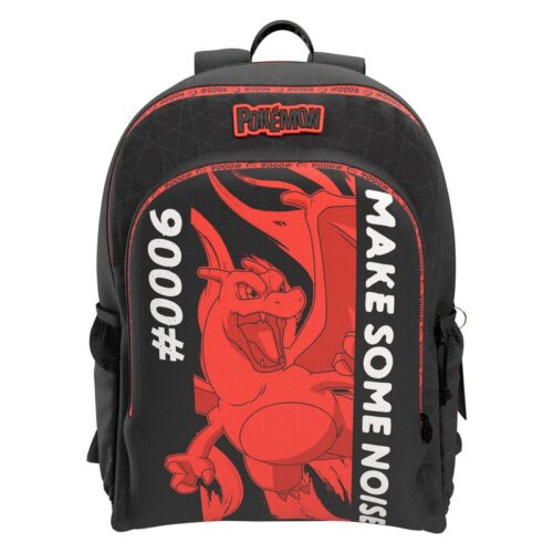 Mochila Charizard Twilight Champions Pokemon 42cm negra MC20-52PK