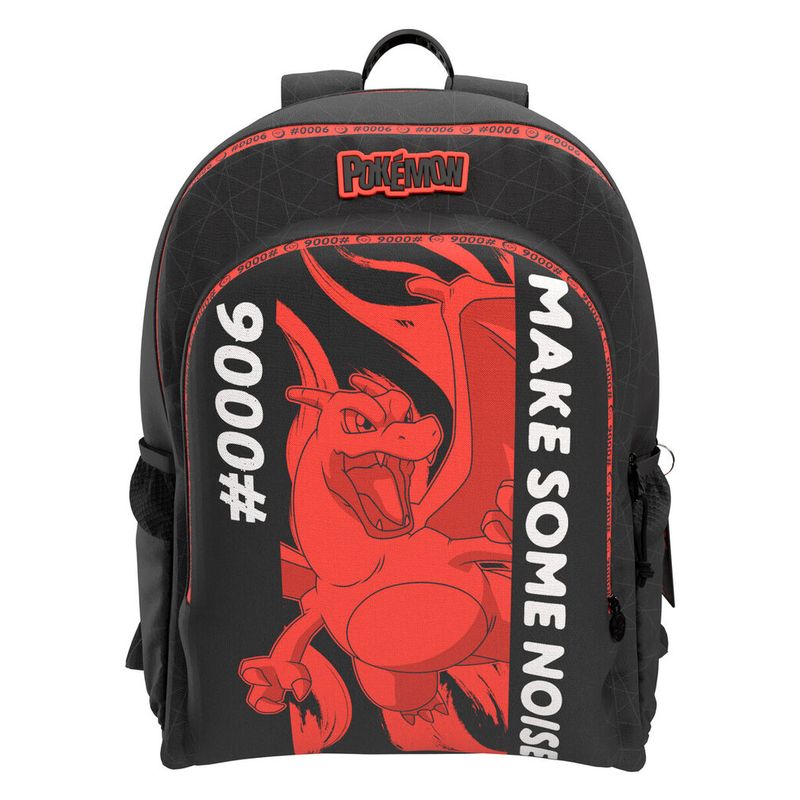 Mochila Charizard Twilight Champions Pokemon 42cm negra MC20-52PK