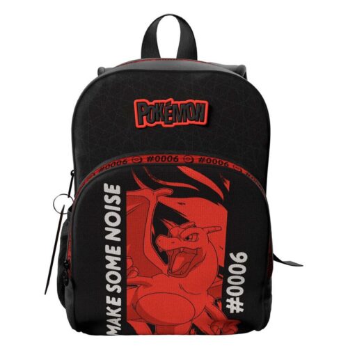 Mochila Charizard Twilight Champions Pokemon 30cm negra MC20-54PK
