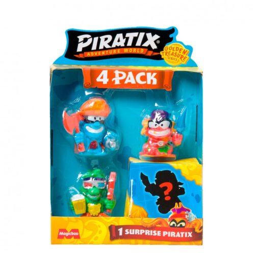 Piratix Golden Treasure four pack 39861 1-4 hacha MAGIC BOX
