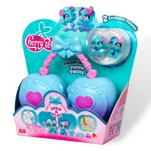 Cherry Pets House Puppy twins azul 49617 az PCPSP112IN10 Magic Box