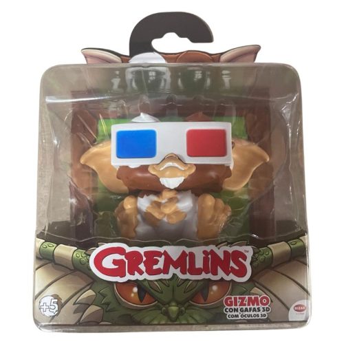 Bizak figura de Gizmo con gafas 3D escena de la película Gremlins 1984 63246594-3