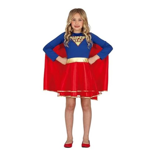 Guirca Disfraz Superheroína Niña Vestido y Capa talla 14-16 años 77993