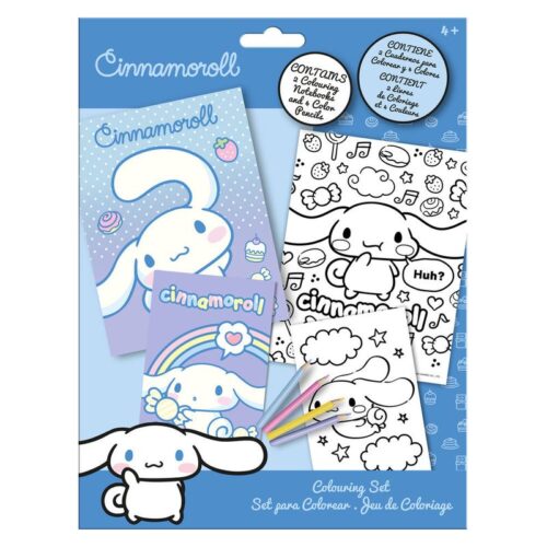 Kids Euroswan set para colorear del personaje Cinnamoroll Hello Kitty CIN0017