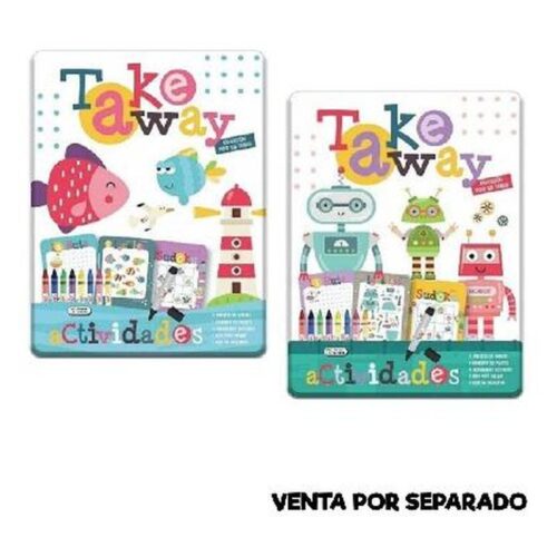 Libro de actividades Take Away modelos surtidos Saldaña CCA067