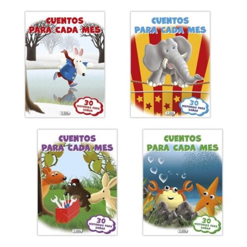 Libro de cuentos «Cuentos para cada mes» modelos surtidos Saldaña CPS080