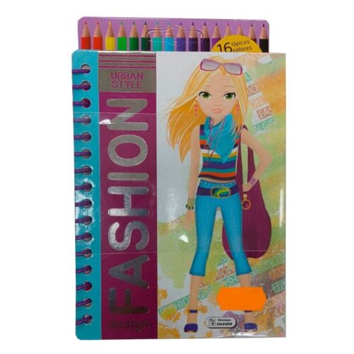 Libro Fashion Design Urban Style CCA069-2 SALDAÑA